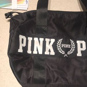 pink gym bag